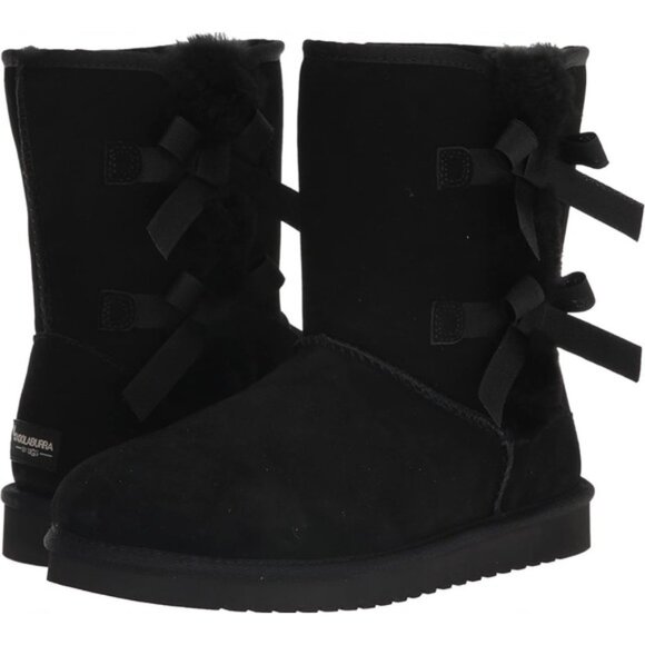 Koolaburra By Ugg | Black Victoria Short Boots | Size 7 - Picture 1 of 8